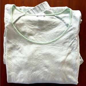 Lake Pajamas Pima Long-Long Sleeve, Size Small